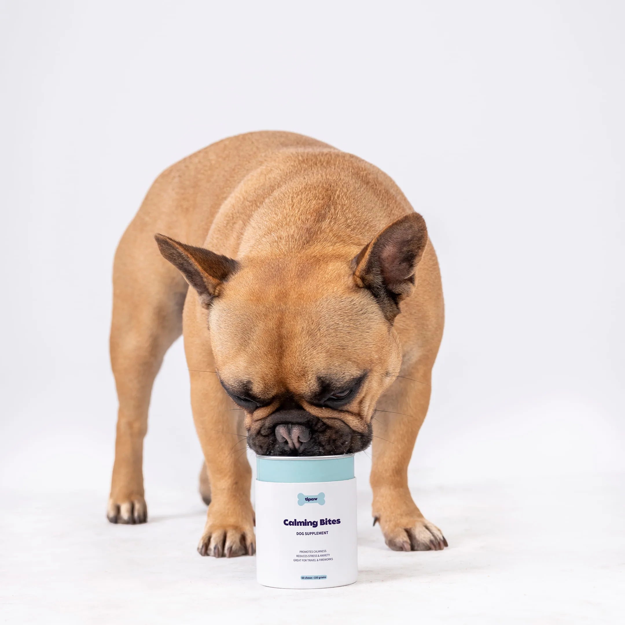 Tipaw Beroligende biter til hund – 60 myke tyggebiter